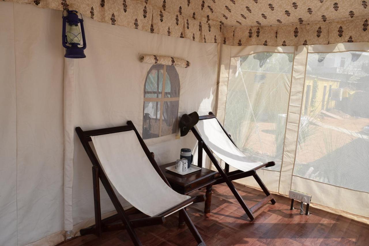 Ranthambhore Bagh Dwar Camp Khilchīpur Eksteriør billede